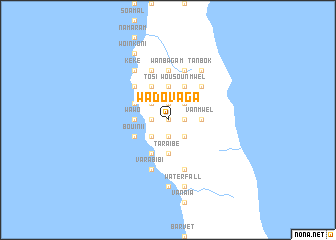 map of Wadovaga