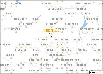 map of Wadrill