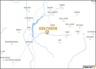 map of Wad Thāna