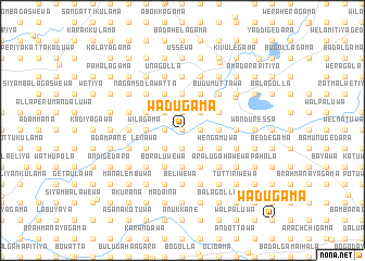 map of Wadugama