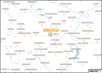 map of Wadunji