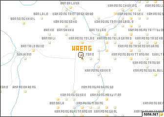 map of Waeng