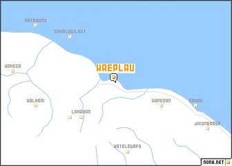 map of Waeplau