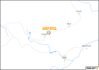 map of Wafang