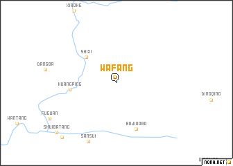 map of Wafang