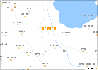 map of Wafang