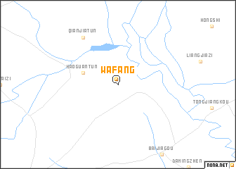 map of Wafang