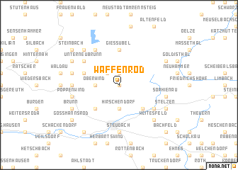 map of Waffenrod