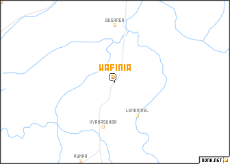 map of Wafinia