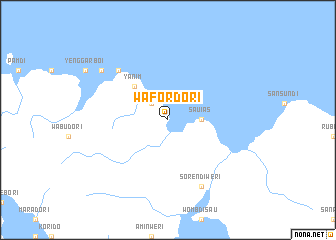 map of Wafordori