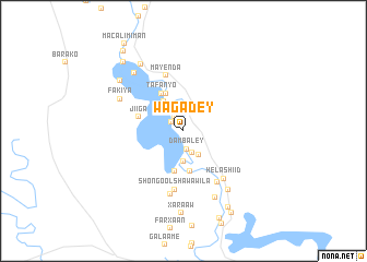 map of Wagadey