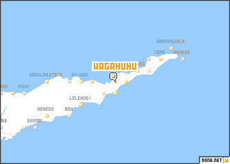 map of Wagahuhu