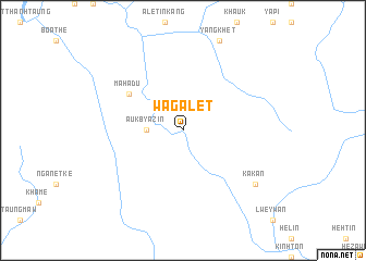 map of Wagalet