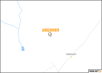 map of Wagaman