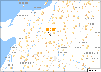 map of Wagan