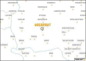 map of Wagarawt
