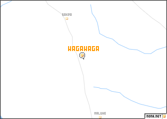 map of Wagawaga