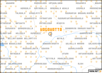 map of Wagawatta