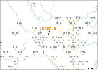 map of Wagela