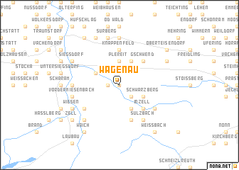 map of Wagenau