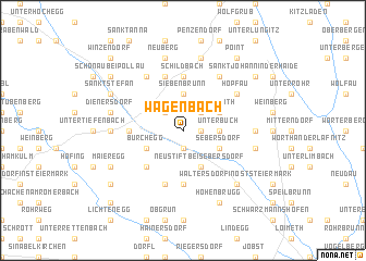 map of Wagenbach