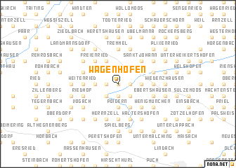 map of Wagenhofen