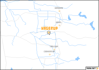map of Wagerup