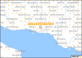 map of Waggershausen