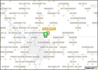 map of Waggum