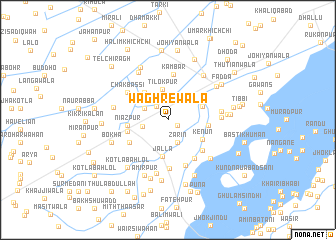 map of Waghrewāla