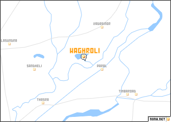 map of Wāghroli