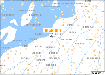 map of Wāghwān