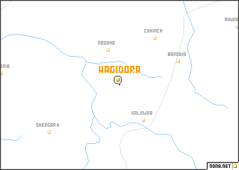 map of Wāgidora