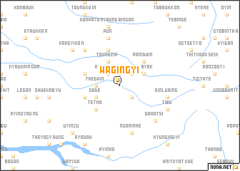 map of Wagingyi