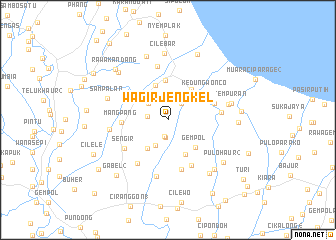 map of Wagirjengkel