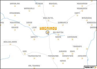 map of Wagnimou