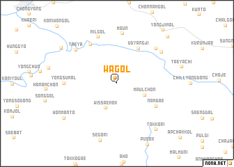 map of Wa-gol