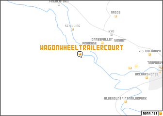 map of Wagon Wheel Trailer Court