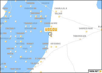 map of Wagou