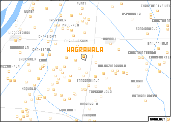 map of Wagrawāla