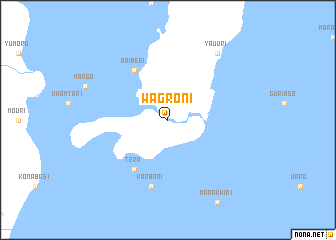 map of Wagroni