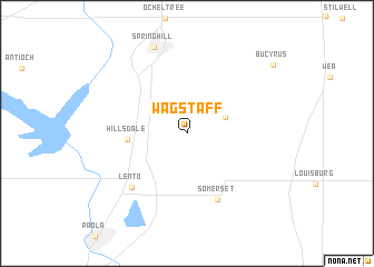 map of Wagstaff