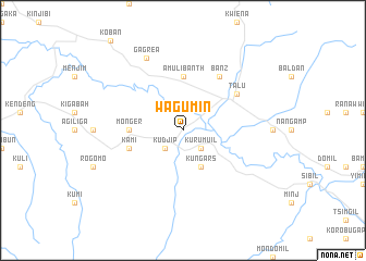 map of Wagumin