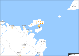 map of Wagu