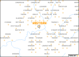 map of Wagyidaw