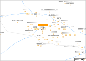 map of Wahāb