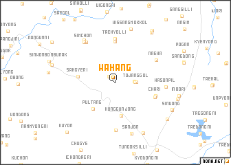 map of Wahang