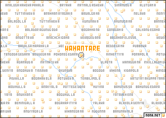 map of Wahantare