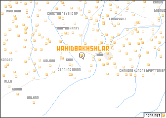 map of Wāhid Bakhsh Lār