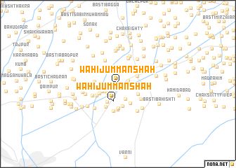 map of Wāhi Jumman Shāh